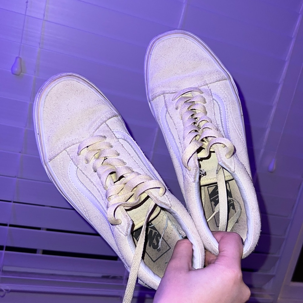 LIMITED EDITION All Suede Pastel Yellow Vans